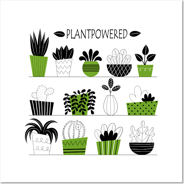 Plantpowered Wall Art by Smoky Lemon